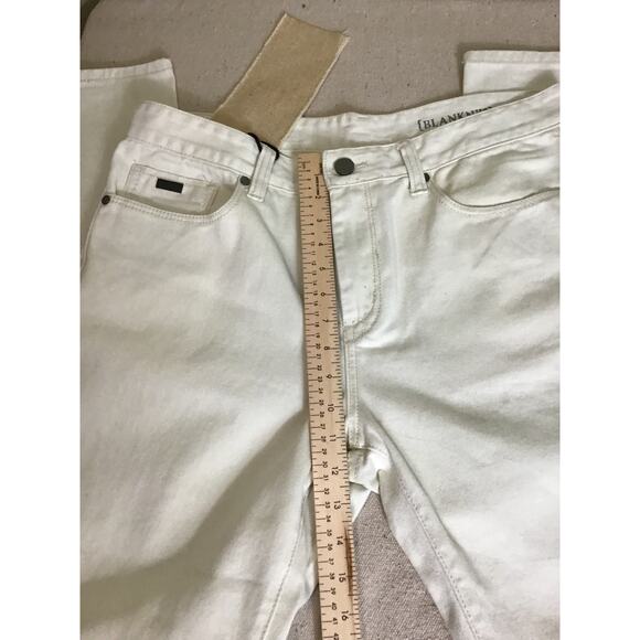Blank NYC Mens Relaxed Straight fit Jeans Sz. 33 NWT Cream  Trendy Classic Jeans - Picture 8 of 12